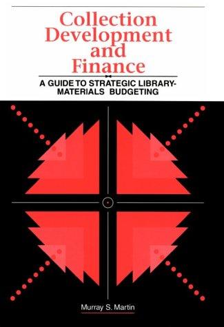 Cover for Collection development and finance