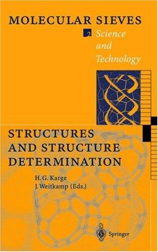 Cover for Structures and Structure Determination (Molecular Sieves)