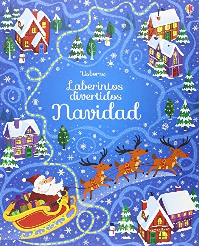 Cover for LABERINTOS DIVERTIDOS NAVIDAD