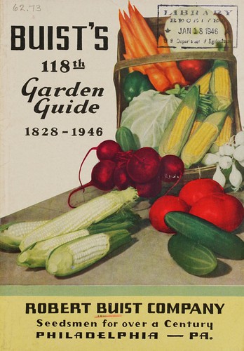 Cover for Buist's 118th garden guide, 1828-1946