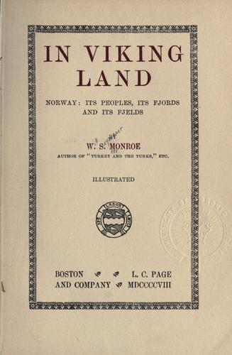 Cover for In viking land