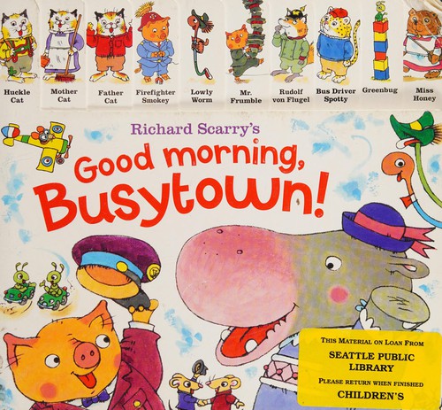 Cover for Richard Scarry's Good morning, Busytown!