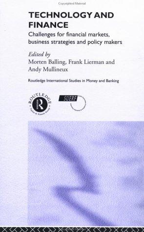 Cover for Technology and finance