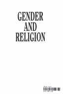 Cover for Gender and religion