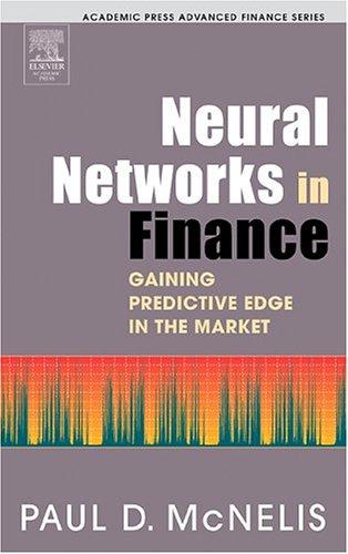 Cover for Neural Networks in Finance
