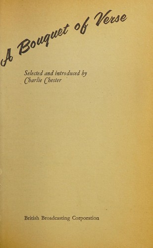 Cover for A bouquet of verse