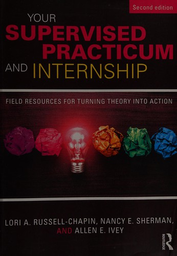 Cover for Your Supervised Practicum and Internship