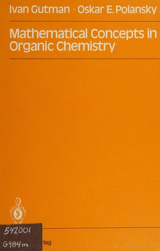 Cover for Mathematical concepts in organic chemistry