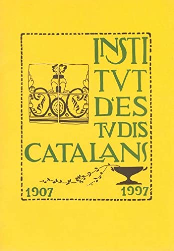Cover for Institut d'Estudis Catalans