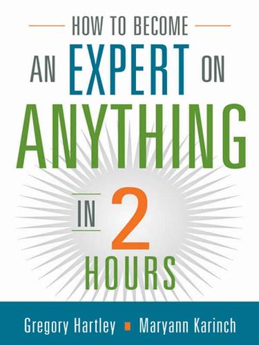 Cover for How to Become an Expert on Anything in Two Hours