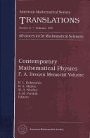 Cover for Contemporary Mathematical Physics (American Mathematical Society Translations Series 2)