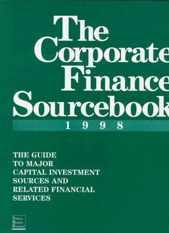 Cover for American Corporate Finance Directory, 1998 (Serial)