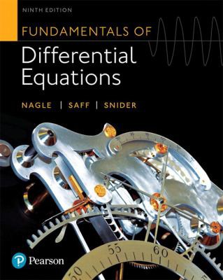 Cover for Fundamentals of Differential Equations Plus MyMathLab with Pearson EText -- Access Card Package