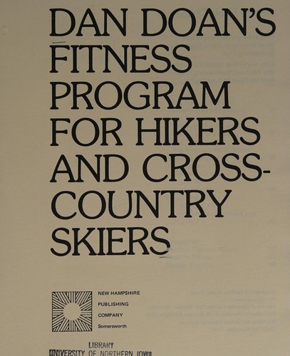 Cover for Dan Doan's Fitness program for hikers and cross-country skiers
