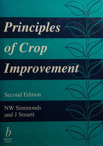Cover for Principles of crop improvement