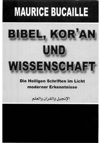 Cover for Bibel, Koran und Wissenschaft