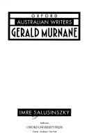 Cover for Gerald Murnane