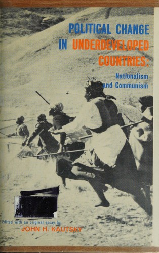Cover for Political change in underdeveloped countries