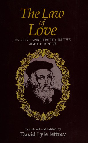 Cover for The Law of love