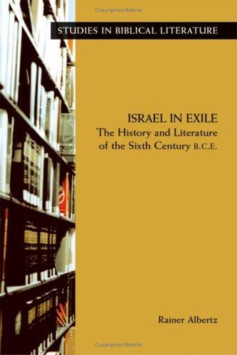 Cover for Israel in Exile