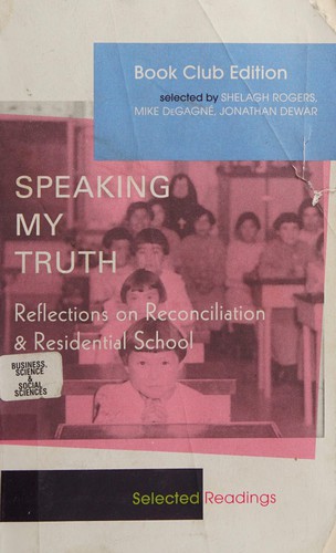 Cover for "Speaking my truth"