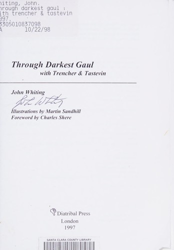 Cover for Through Darkest Gaul with Trencher and Tastevin