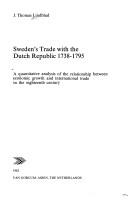Cover for Sweden's trade with the Dutch republic 1738-1795