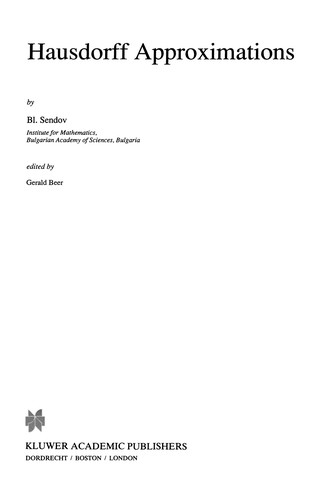 Cover for Hausdorff Approximations