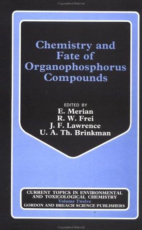 Cover for Chemistry and fate of organophosphorus compounds