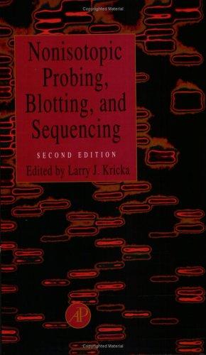 Cover for Nonisotoic Probing, Blotting, and Sequencing, Second Edition