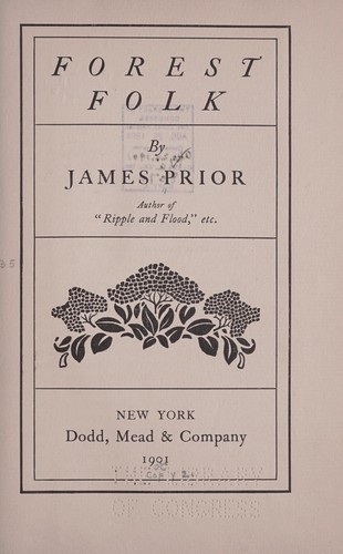 Cover for Forest folk