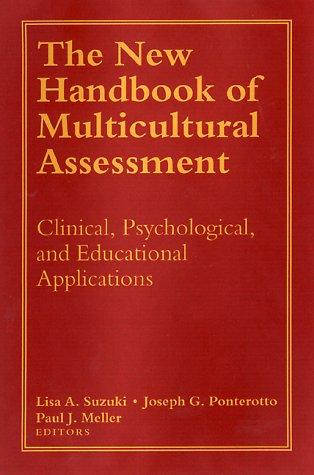 Cover for Handbook of multicultural assessment