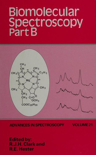Cover for Biomolecular spectroscopy