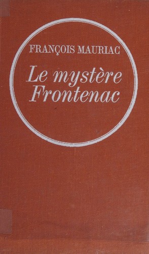 Cover for Le mystere Frontenac