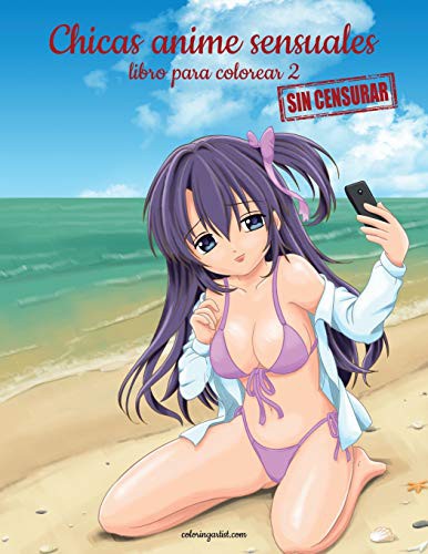Cover for Chicas anime sensuales sin censurar libro para colorear 2