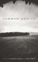 Cover for Common Wealth: Contemporary Poets on Pennsylvania
