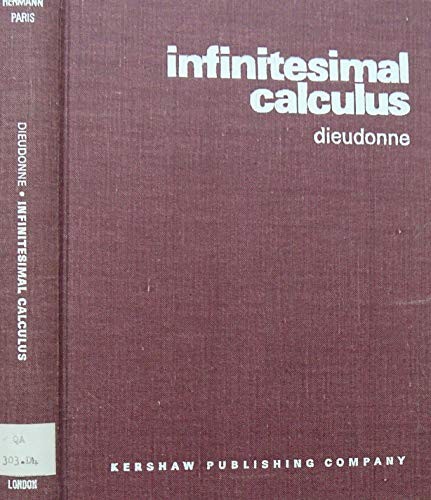 Cover for Infinitesimal calculus