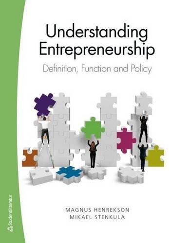 Cover for Understanding Entrepreneurship