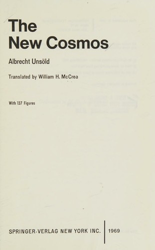Cover for New Cosmos