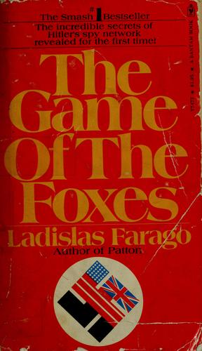 Cover for The game of the foxes