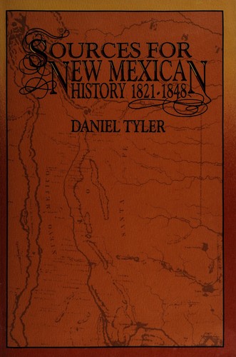 Cover for Sources for New Mexican history, 1821-1848