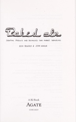 Cover for Baked In