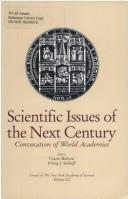 Cover for Scientific Issues of the Next Century
