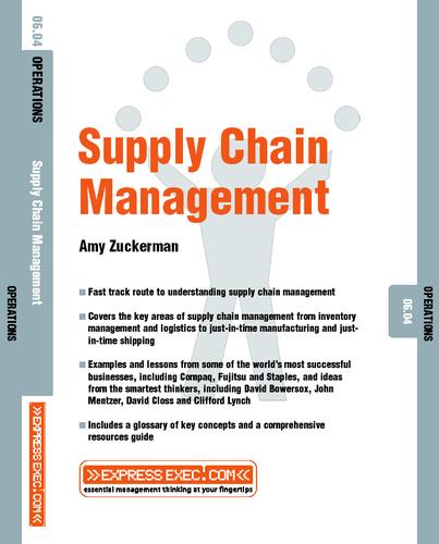 Cover for Supply Chain Management