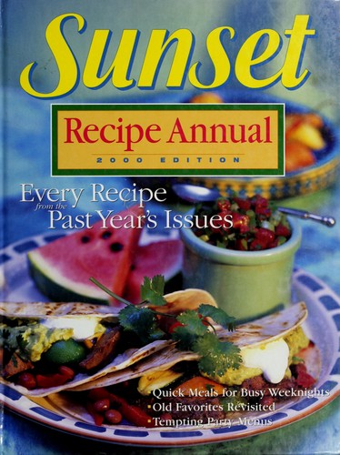 Cover for Sunset Recipe Annual 2000 Edition