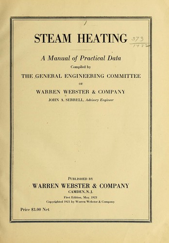 Cover for Steam heating