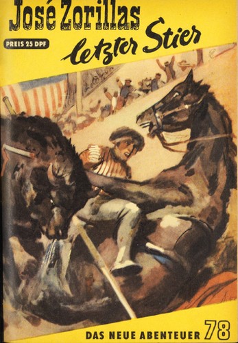 Cover for José Zorillas letzter Stier