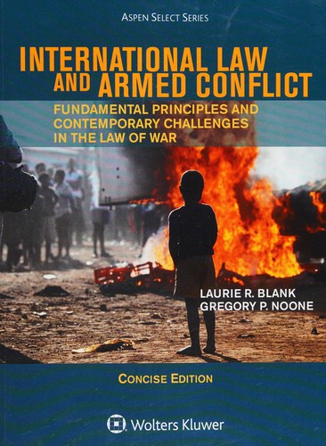 Cover for International Law and Armed Conflict Concise
