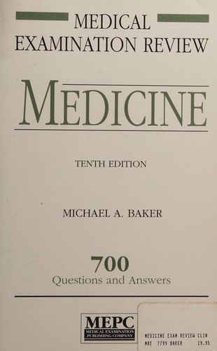 Cover for Medicine