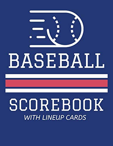 Cover for Baseball Scorebook With Lineup Cards